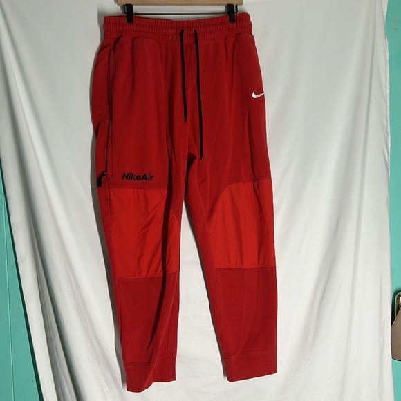 Nike Other - Nike Sportswear Men's Hybrid Fleece Jogger Pants Red Size XXL